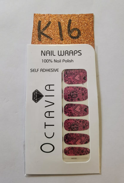 Nail Wraps (Kids Designs)