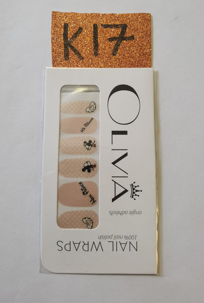 Nail Wraps (Kids Designs)